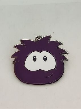 Disney Pin Trading Club Penguin Purple Puffle Pin